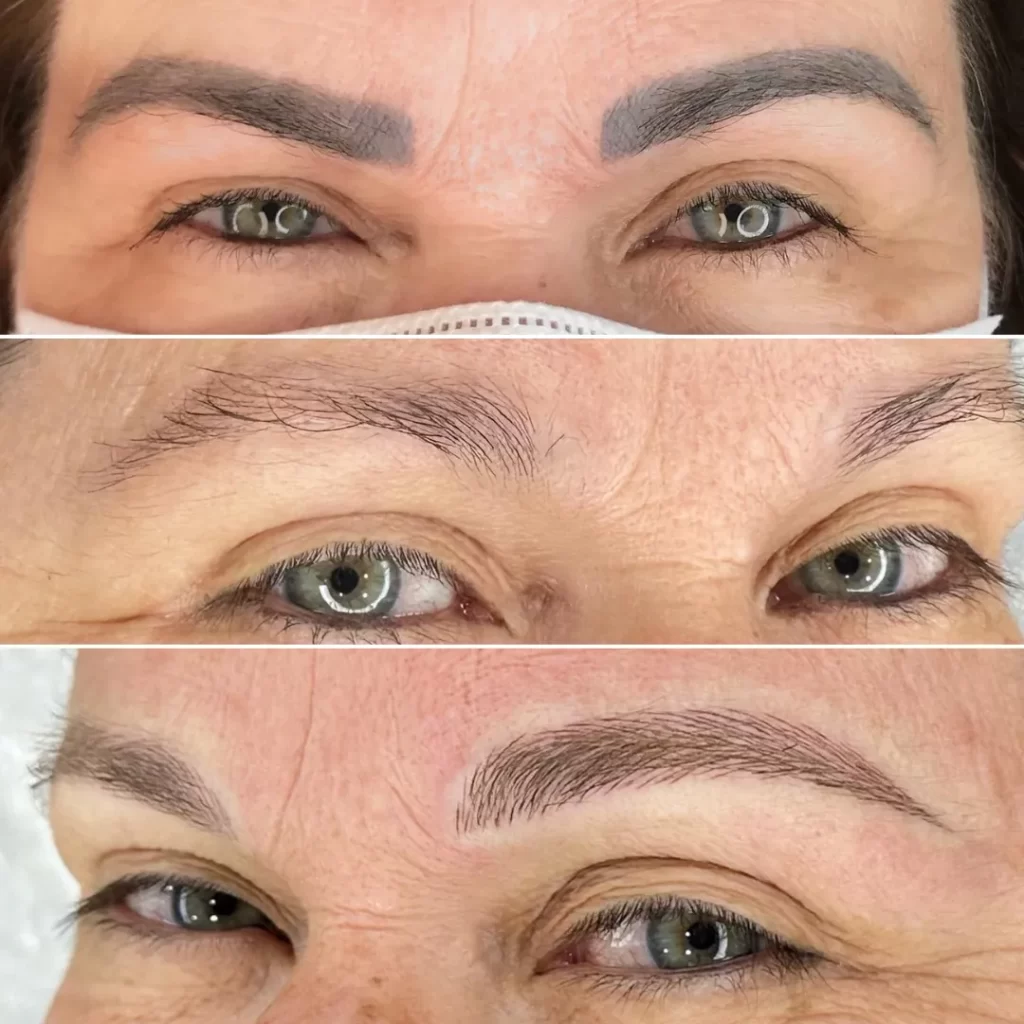 Remoção e Micropigmentação de sobrancelha por Tanara Miranda - Magnific Beauty