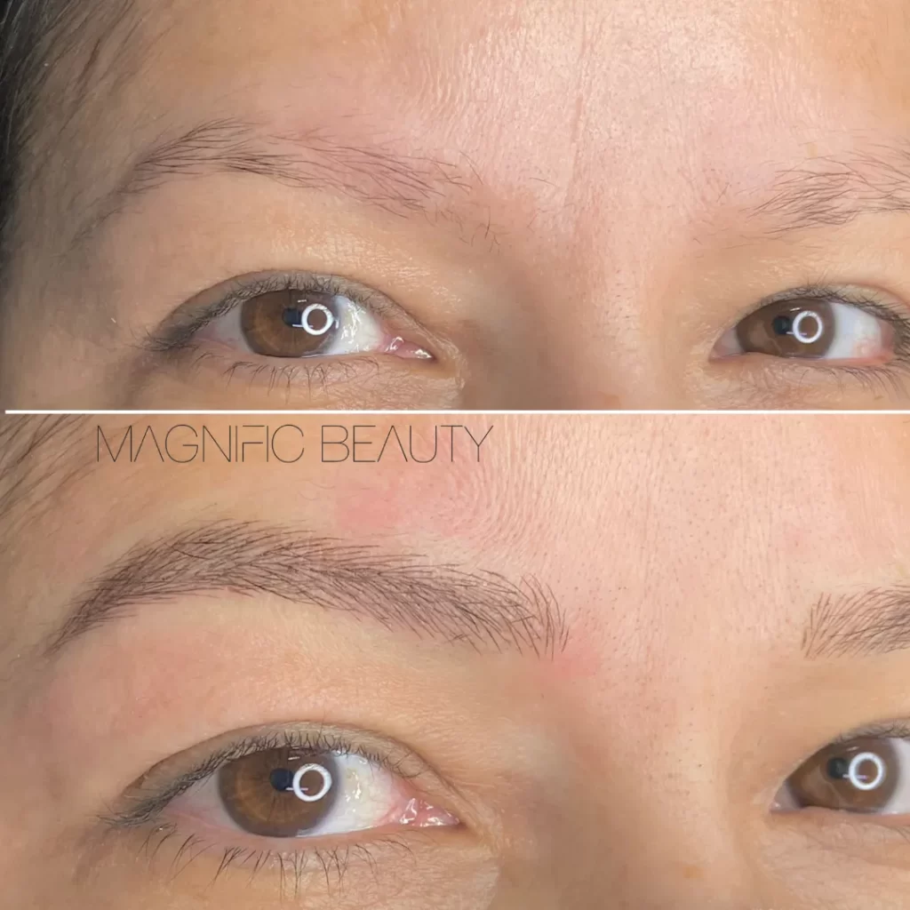 Micropigmentação de sobrancelha por Tanara Miranda - Magnific Beauty